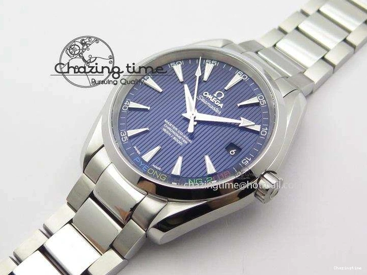 0428 Aqua Terra ‘PyeongChang 2018’ V6F Best Edition Blue Dial On SS Bracelet A UrbanChic 8251